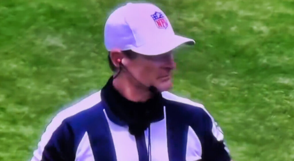 NFL referee at Dallas Cowboys game