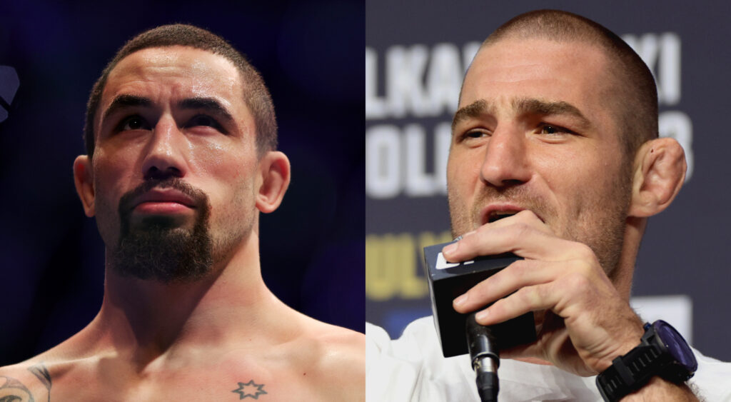 Robert Whittaker is laser focused on Khamzat Chimaev