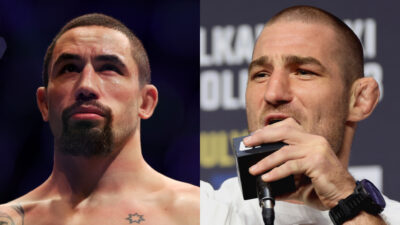 Robert Whittaker is laser focused on Khamzat Chimaev