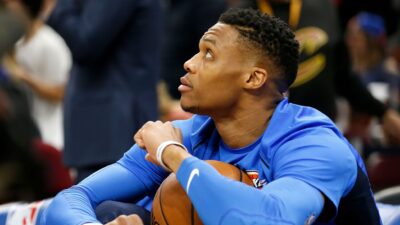 Russell Westbrook will wear No. 4 jersey