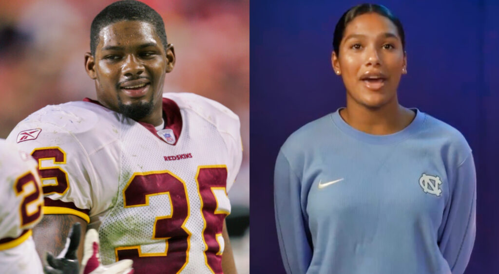 Photos Sean Taylor and his daughter Jackie Taylor