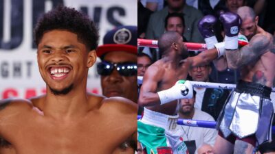 Shakur Stevenson DMs Floyd Mayweather