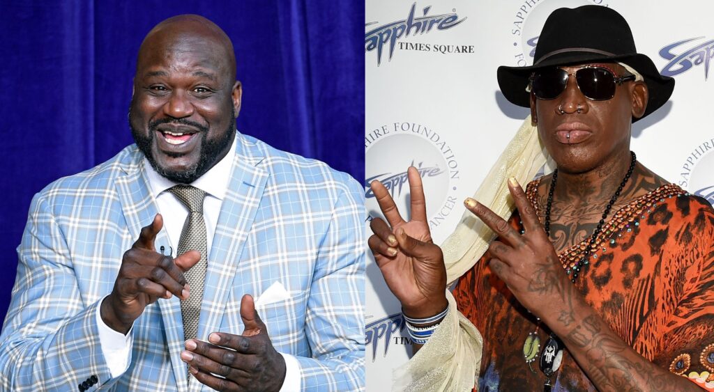 Shaq revealed Dennis Rodman's intense partying habit