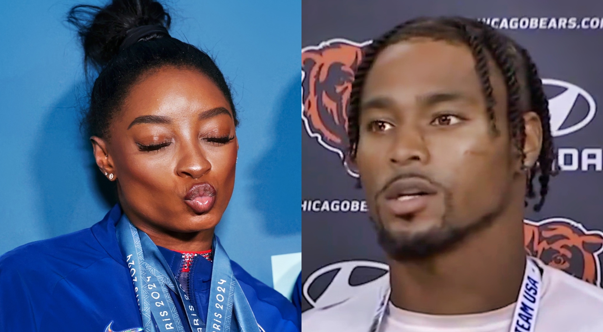 VIDEO: Jonathan Owens Continues To Show Love For His Wife, Simone Biles ...