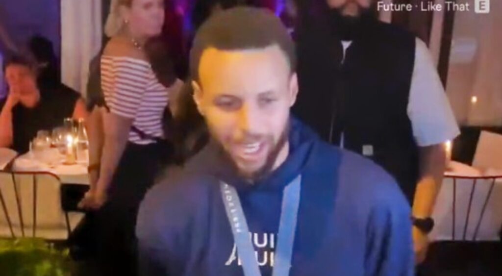 Stephen Curry in Paris