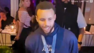 Stephen Curry in Paris