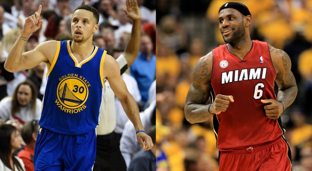 Stephen Curry vs LeBron James