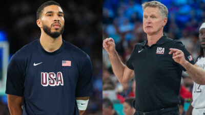 Steve Kerr faced criticism because of benching Jayson Tatum