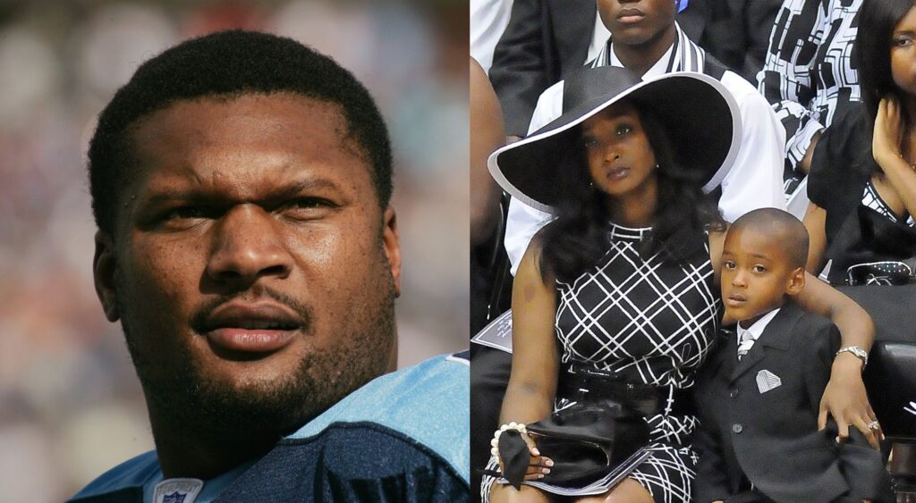 Steve McNair and his wife Mechelle