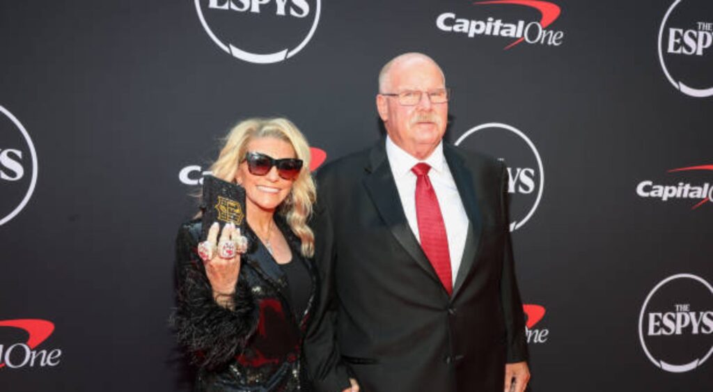  Tammy Reid and Andy Reid attend the 2024 ESPY Awards