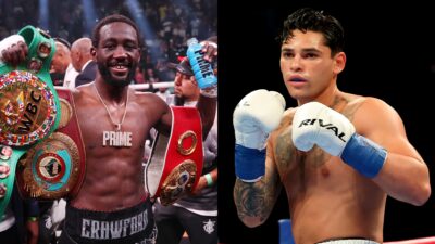 Ryan Garcia Calls Terence Crawford a 'Bum'