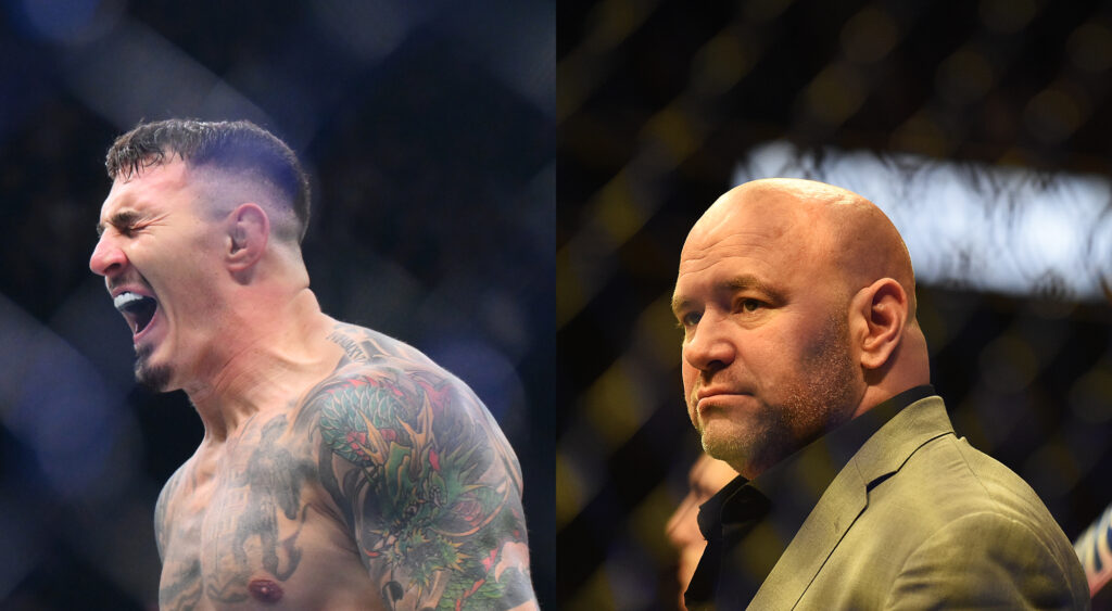 Dana White doesn't think Tom Aspinall deserves anything