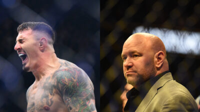 Dana White doesn't think Tom Aspinall deserves anything