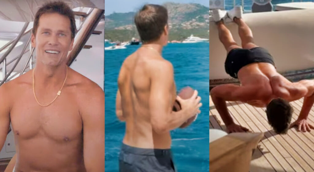 Photos of Tom Brady On A Boat