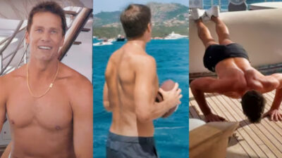 Photos of Tom Brady On A Boat