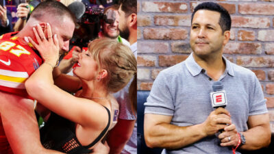 Travis Kelce and Taylor Swift, Adam Schefter