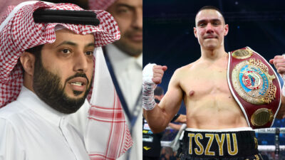 Turki Alalshikh won't work with Tim Tszyu