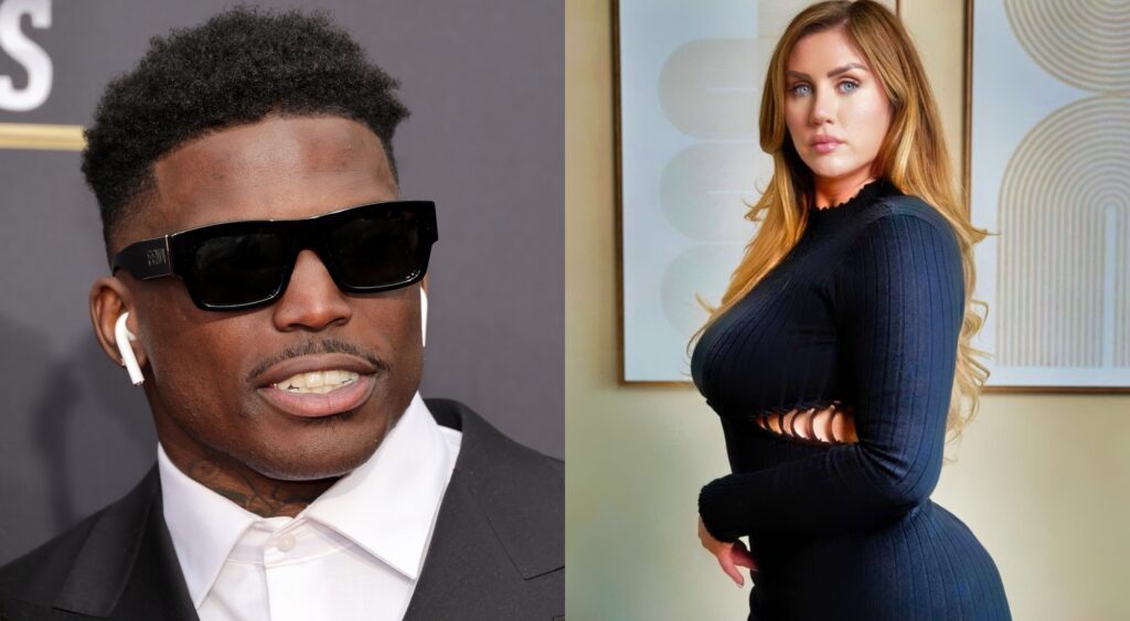 Tyreek Hill and Sophie Hall