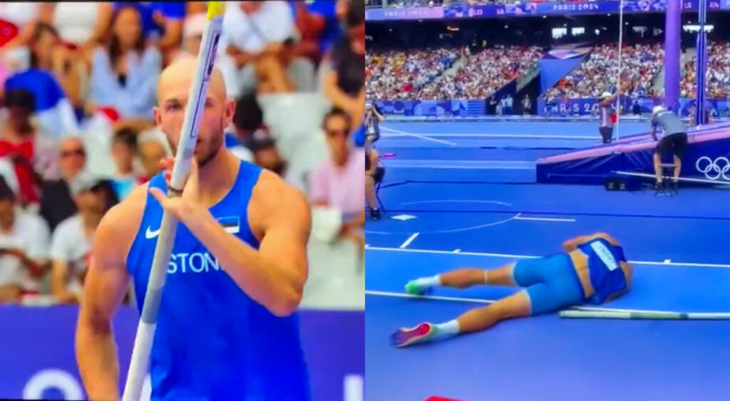 VIDEO: Paris Olympics Athlete Embarrassingly Failed Miserably During Pole Vault Attempt

