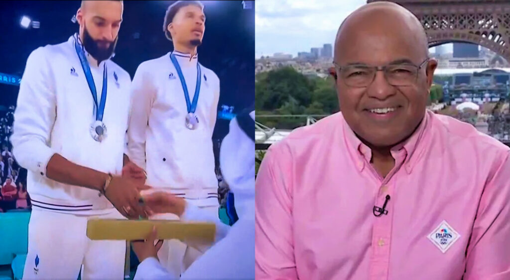 Mike Tirico at Paris Olympics