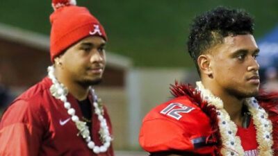 Tua Tagovailoa behind brother Taulia