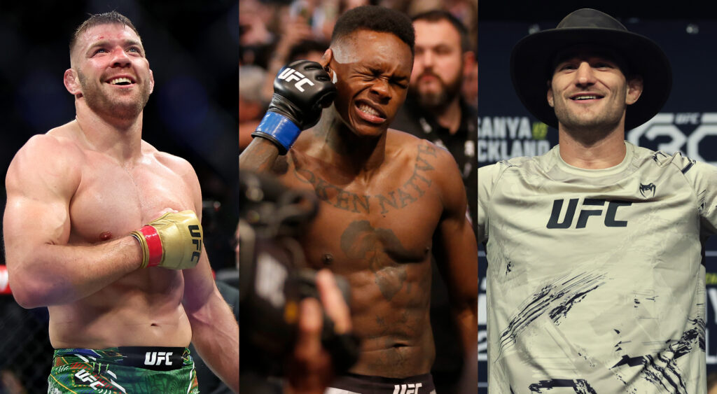 Israel Adesanya more upset about Sean Strickladn loss than Dricus Du Plessis'