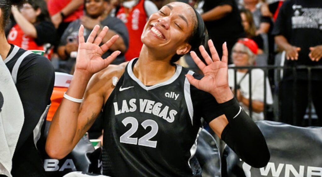 Basketball fans have been heaping praise on A'ja Wilson after she achieved another remarkable feat this WNBA season