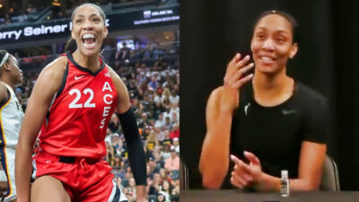 A’ja Wilson Mocks Angel Reese After Breaking WNBA Rebounds Record