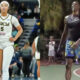 Photos of Angel Reese and Dwight Howard