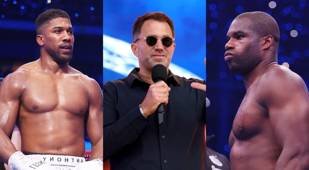 Eddie Hearn Names Three Possible Opponents for Anthony Joshua