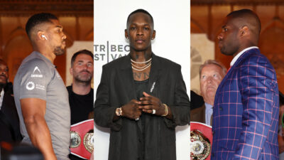 Israel Adesanya Aims For $50,000 Win On Anthony Joshua Vs. Daniel Dubois Fight