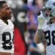 Photos of Antonio brown and Maxx Crosby in Raiders uniform