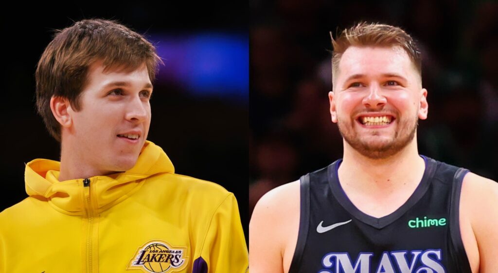 Austin Reaves shares how Luka Doncic can become the top 5 player of all time.