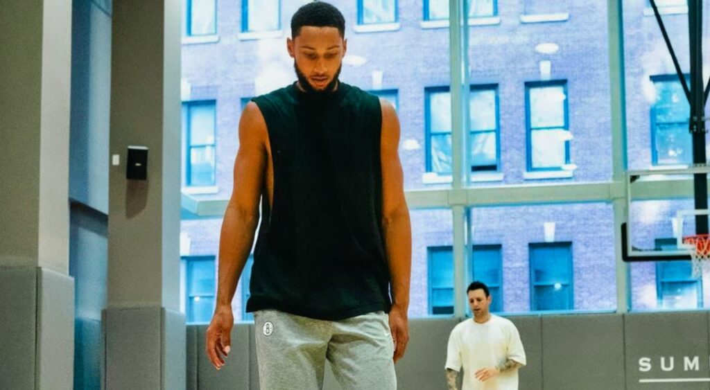 Fans roast Ben Simmons for his trainer's bold claim