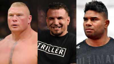 Frank Mir picks Alistair Overeem over Brock Lesnar