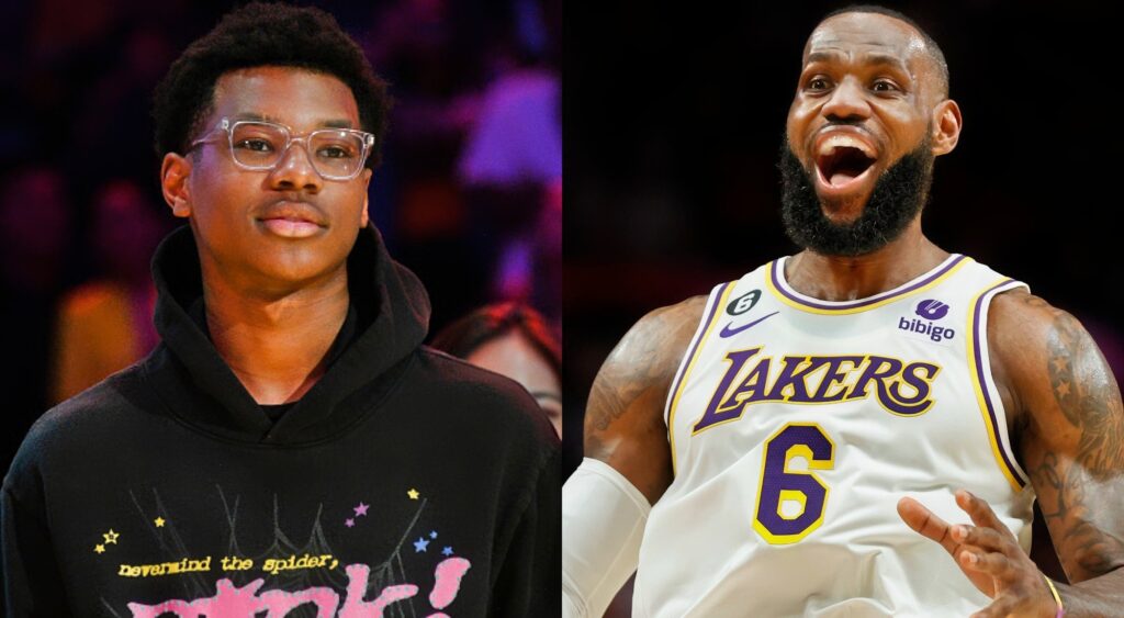 Bryce James made some strong claims about playing a one-on-one game against his father, LeBron James