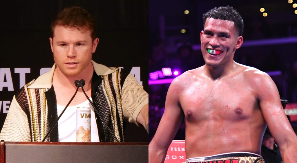 Canelo Alvarez replies on David Benavidez ducking allegations