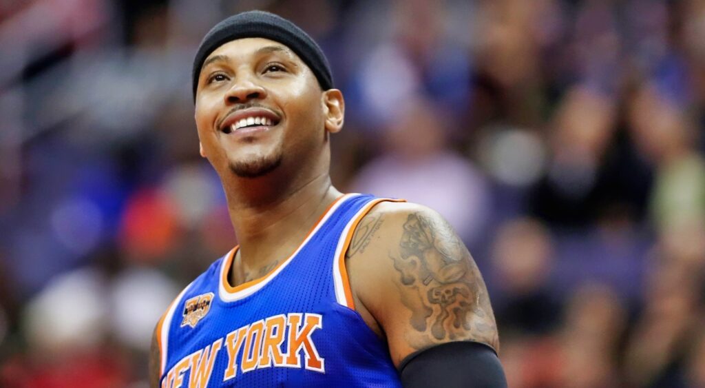 Carmelo Anthony shares a bold claim on his Knicks career