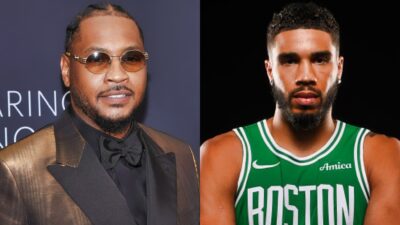 In a recent interview, Boston Celtics' star Jayson Tatum made shocking claims about winning a one-on-one game against Carmelo Anthony.