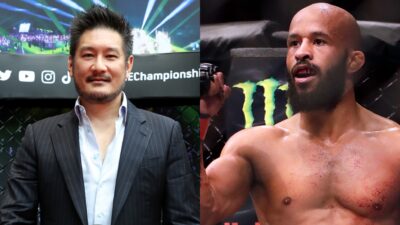 Chatri Sityodtong inducted Demetrious Johnson in Hall of Fame