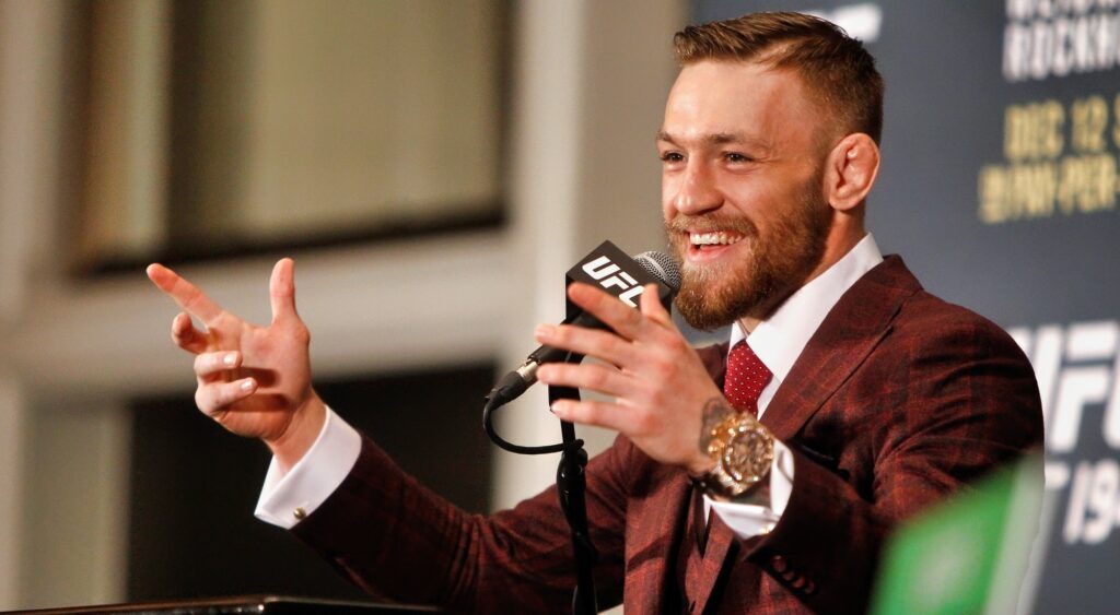 Conor McGregor reveals his top 5 MMA goats