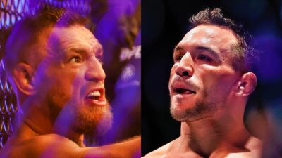 Conor McGregor and Michael Chandler get into a war of words