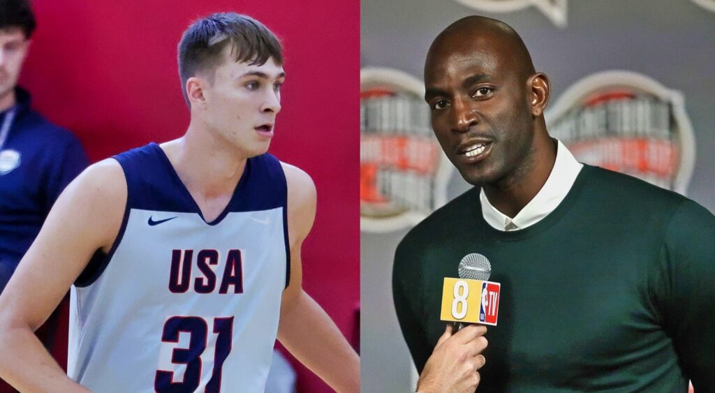 Kevin Garnett praises Cooper Flagg