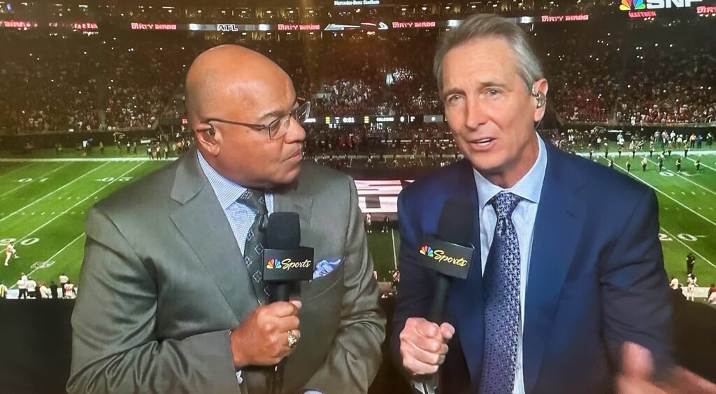 Cris Collinsworth and Mike Tirico