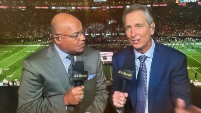 Cris Collinsworth and Mike Tirico