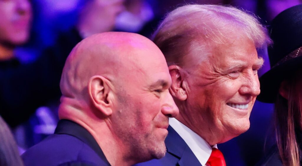 Dana White reveals his talk with Donald Trump