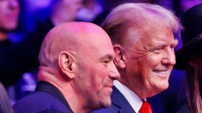 Dana White reveals his talk with Donald Trump