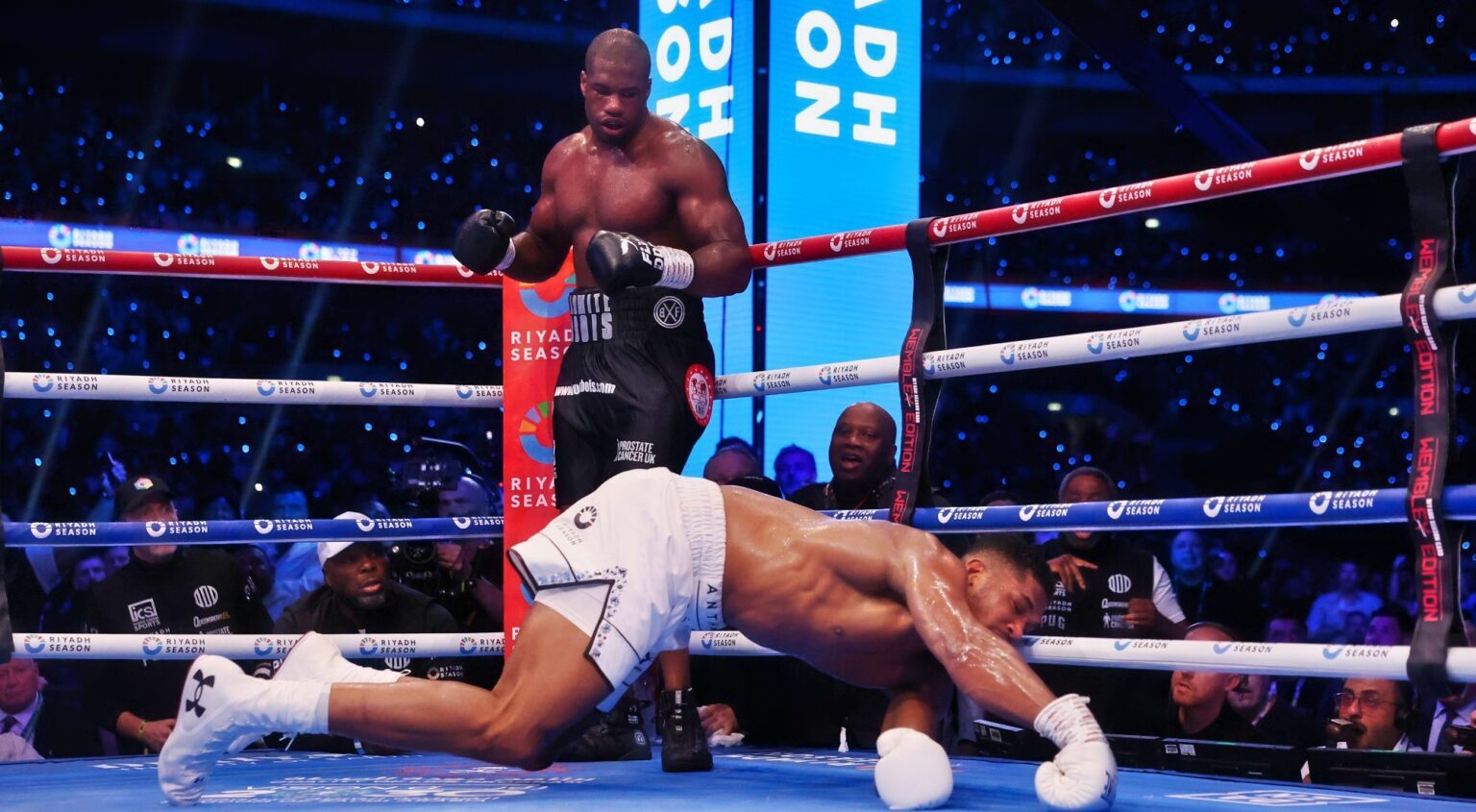 Anthony Joshua's KO Loss Against Daniel Dubois Sends Fans Into Frenzy ...