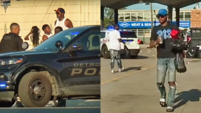 Scene after Detroit Lions tailgate shooting