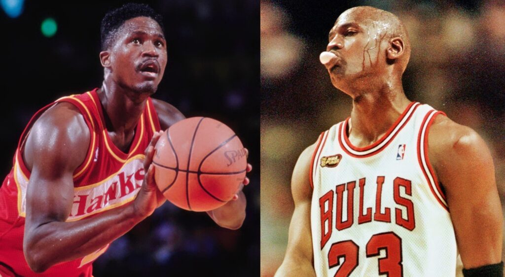 Dominique Wilkins shares a story of Michael Jordan's determination